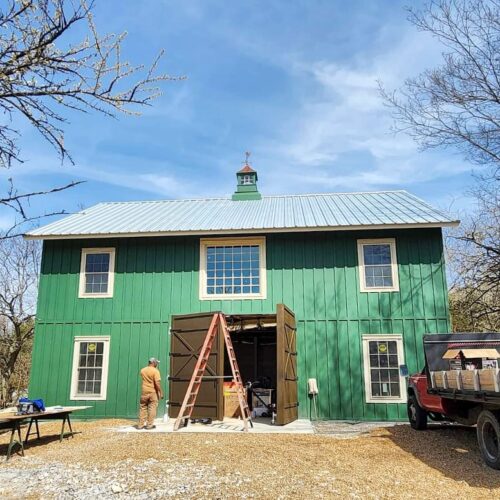 New Construction Barn Conversion to Barndominium Historic Franklin