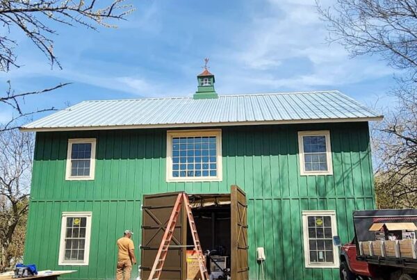 New Construction Barn Conversion to Barndominium Historic Franklin