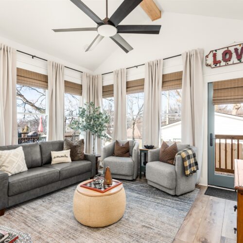 Nashville Historic Reno Sunroom Interior