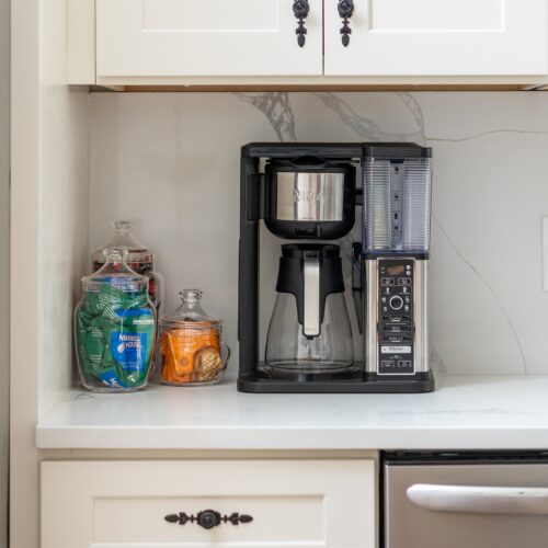 Nashville Historic Renovation Marble Backsplash