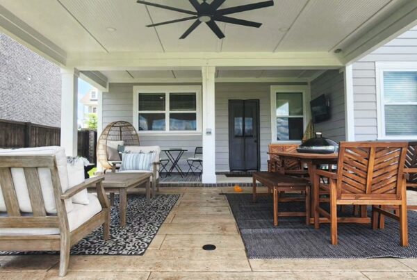 New Construction Porch Patio Addition in Thompsons Station, TN