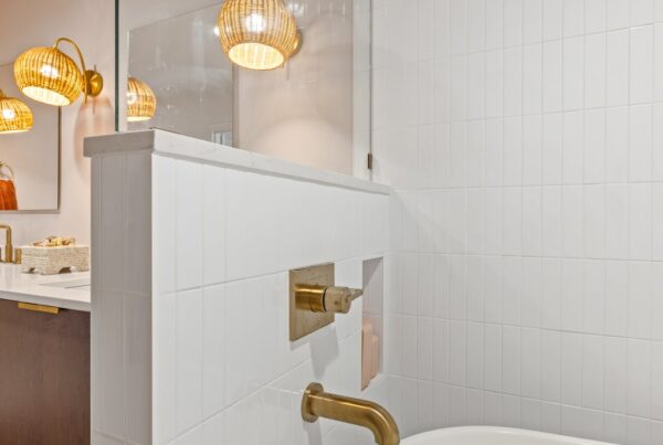 Mid Century Modern Brentwood TN Bathroom Wet Room