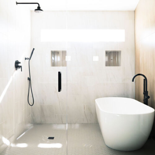 Shower, Tub Wet Room - Hermitage Home Addition
