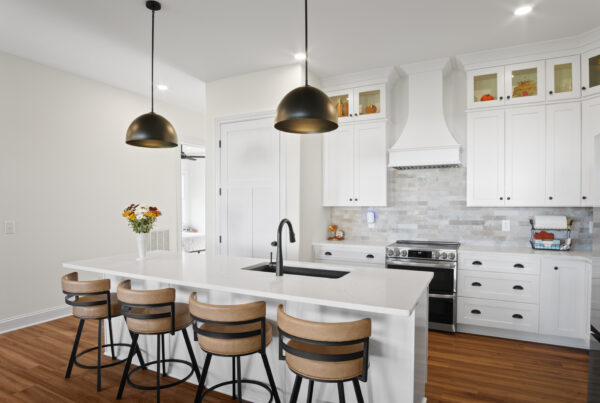 Full Kitchen in In-Law Apartment ADU | Columbia TN Custom Home